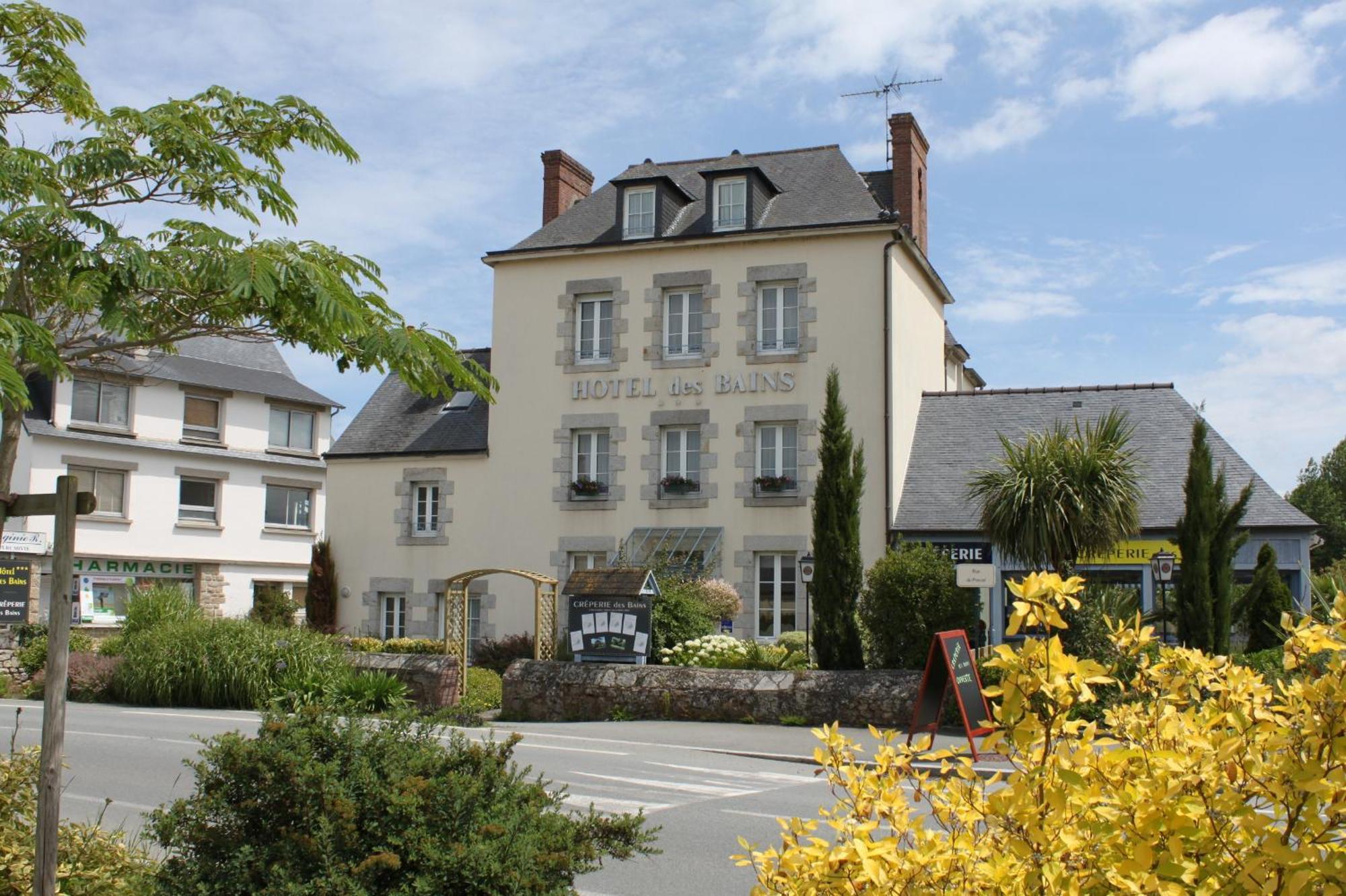 Hotel Des Bains Lancieux Eksteriør billede